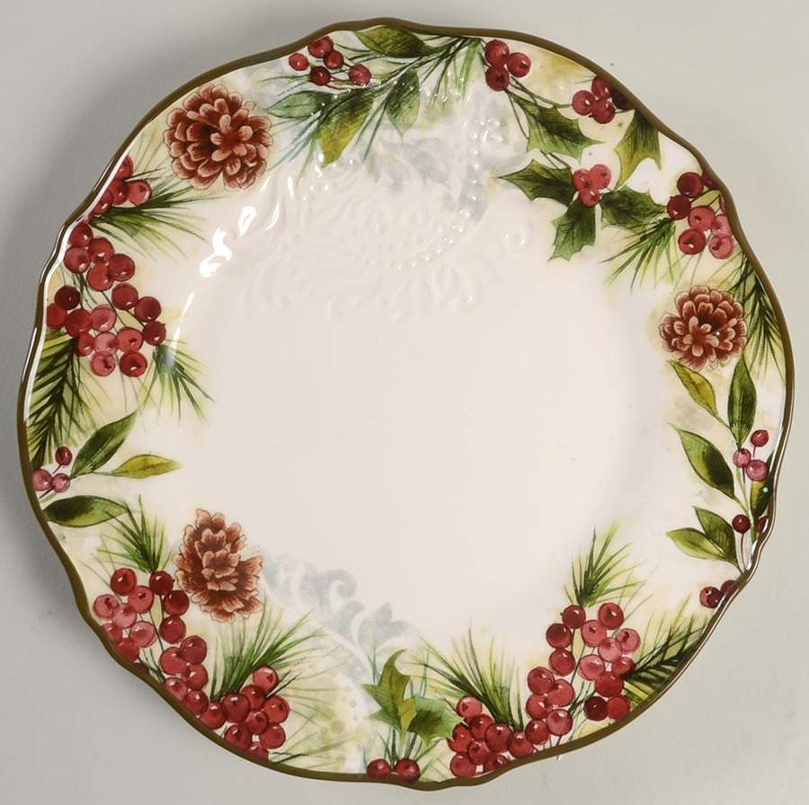 Pineberry Dinner Plate by JCPenney-1