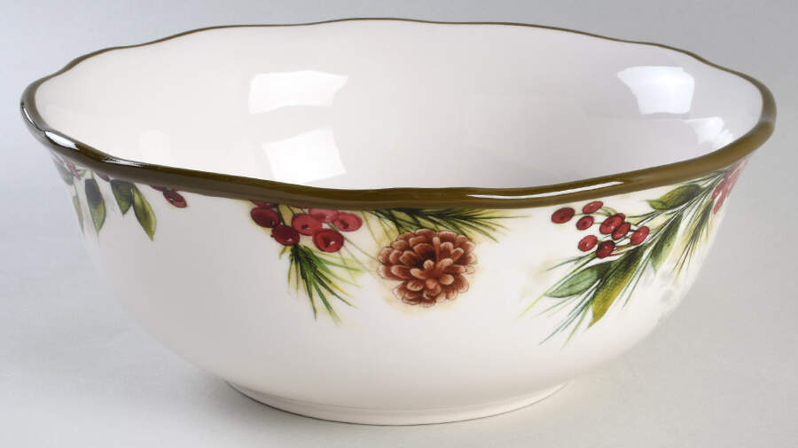 Pineberry 10" Round Serving Bowl by JCPenney-1
