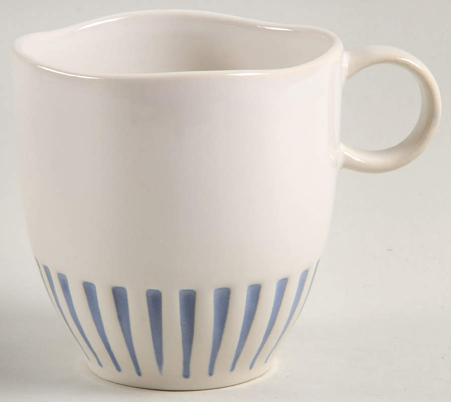 Sitio Stripe Indigo Mug by Juliska Ceramics-1