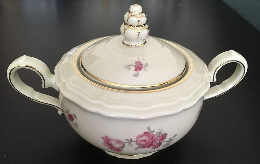 E451 Sugar Bowl & Lid by Johann Haviland-1