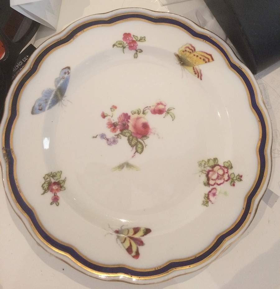 17855 Salad Plate by George Jones & Sons-1