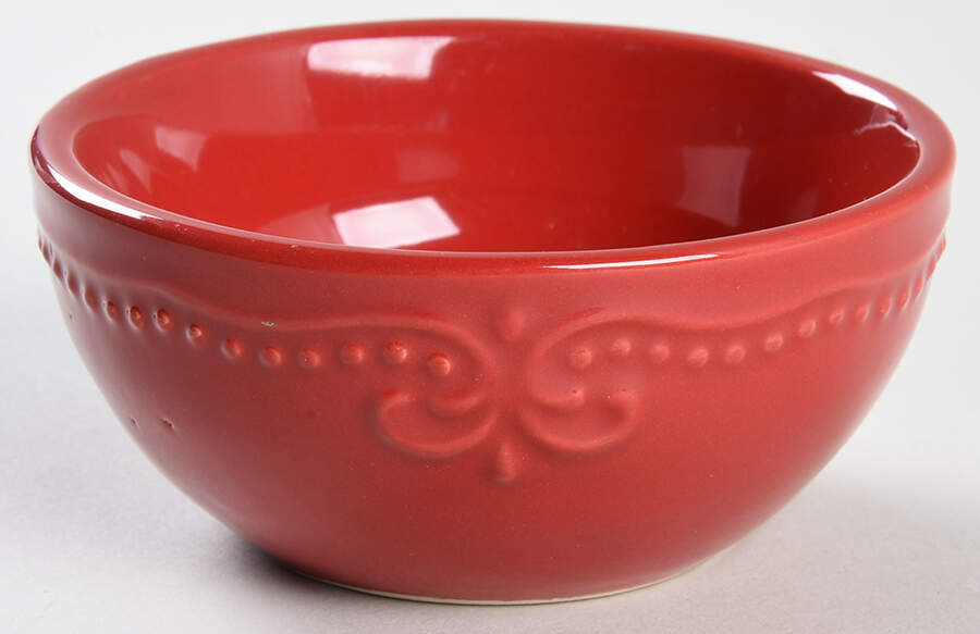 Scroll Red Individual Dip Dish by JCPenney-1