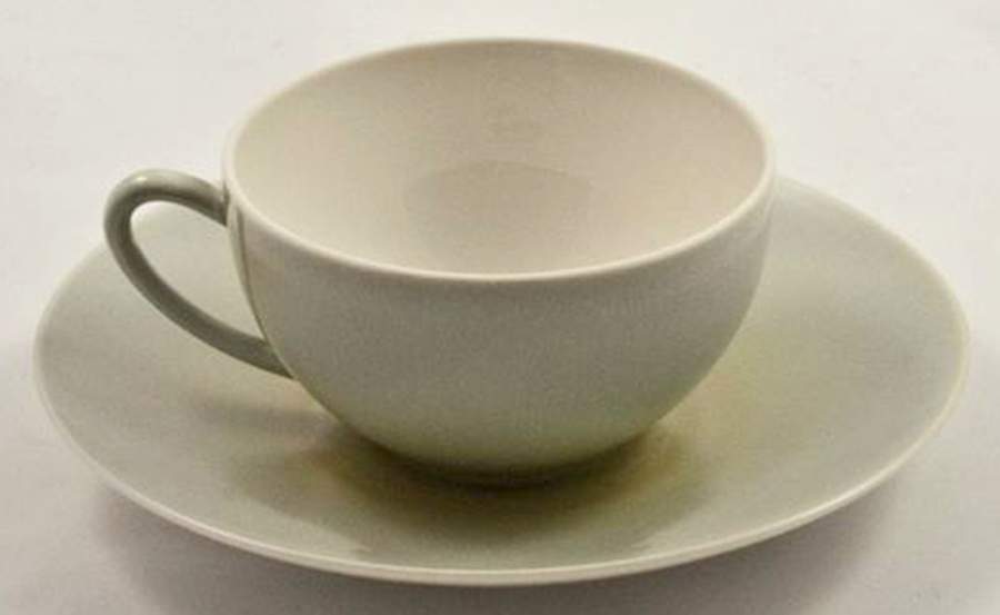 Dune Flat Cup & Saucer Set by Jaune de Chrome-1