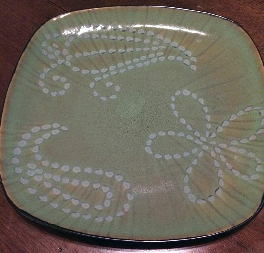Bandana Collection Dinner Plate by J A Designs-1