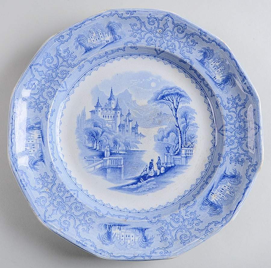 Monterey Blue Dinner Plate by Joseph Heath-1