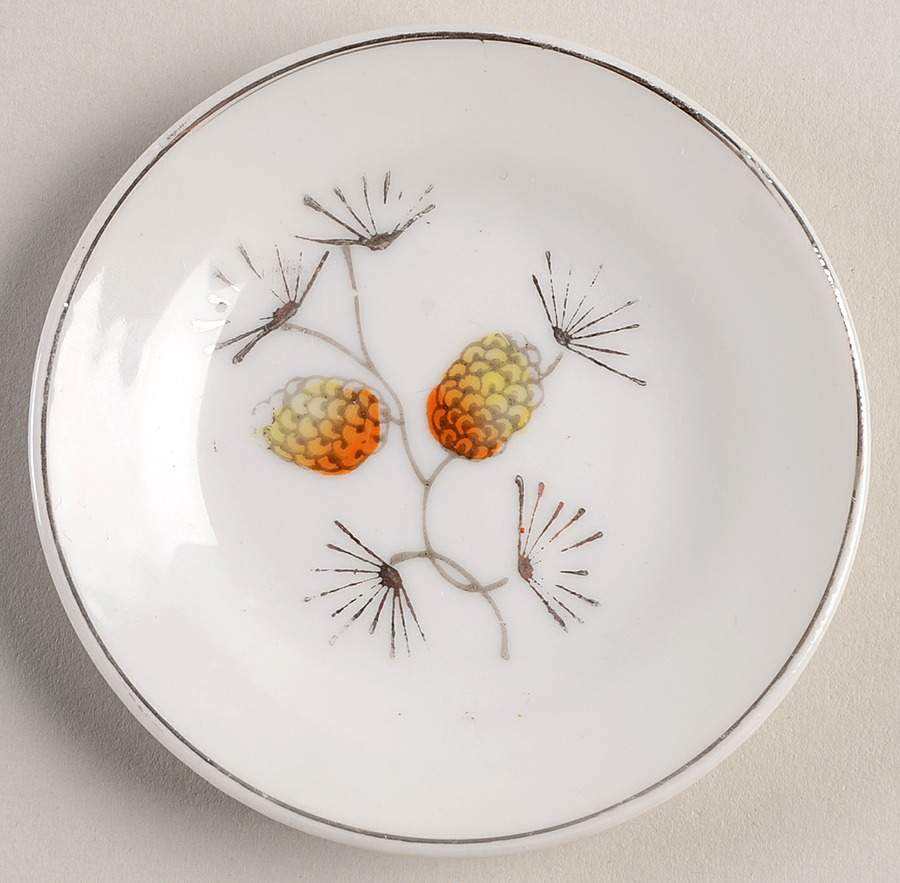 Pinecone (Child's Set Made in Japan) Toy Plate by Japan-1