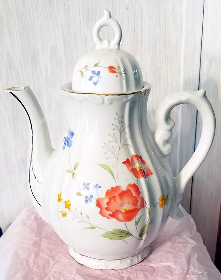 JAP1395 Teapot & Lid by Japan-1