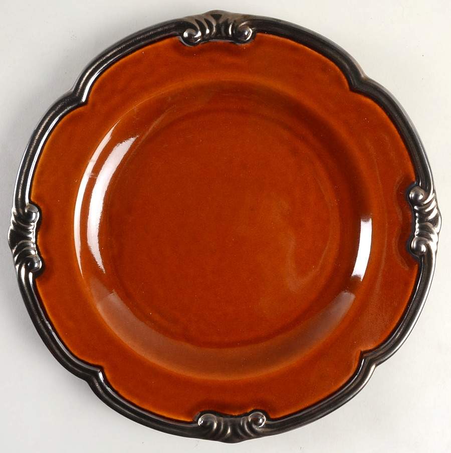 JCP35-Rust Dinner Plate by JCPenney-1