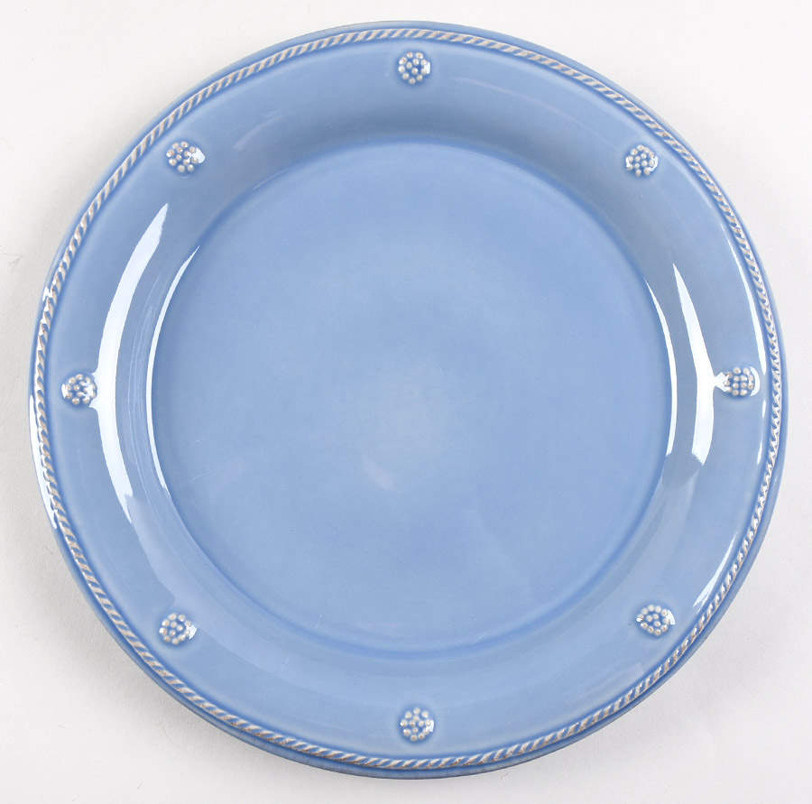 Berry & Thread-Chambray Blue Dinner Plate by Juliska Ceramics-1
