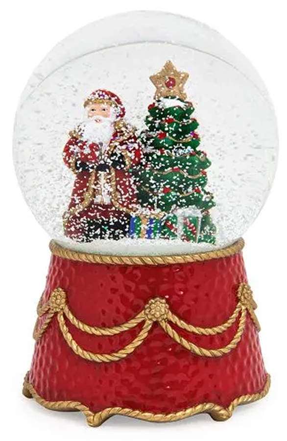 Berry and Thread North Pole Musical Water Globe by Juliska Ceramics-1