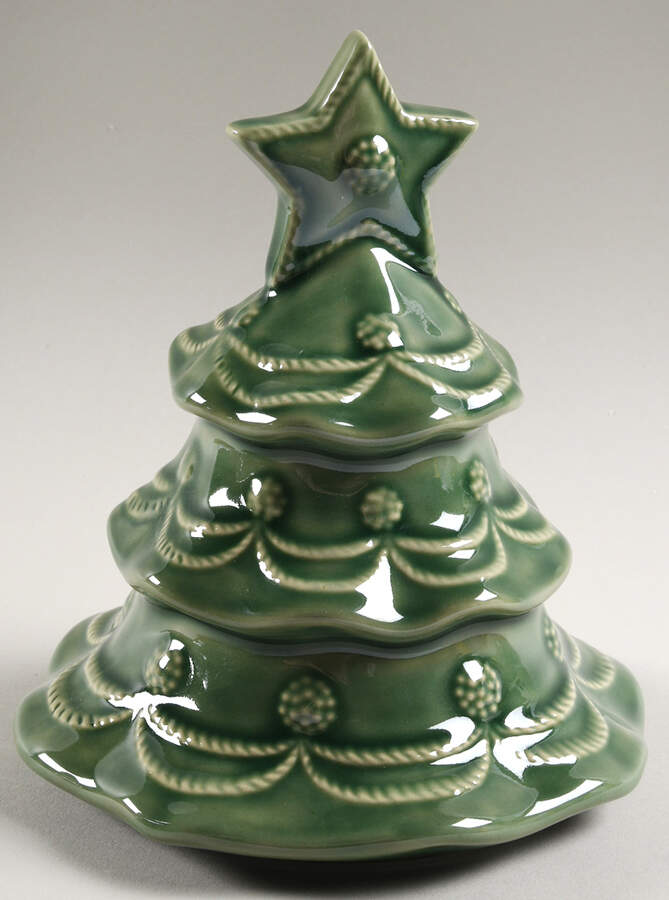 Berry and Thread North Pole Lid for Figural Cookie Jar by Juliska Ceramics-1
