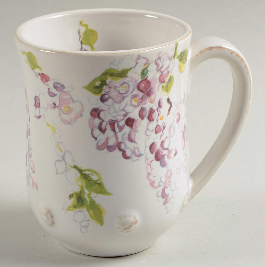 Berry and Thread Floral Sketch Mug by Juliska Ceramics-1