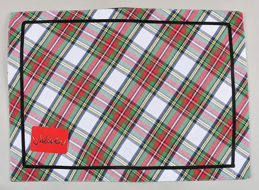 Stewart Tartan Cloth Placemat by Juliska Ceramics-1