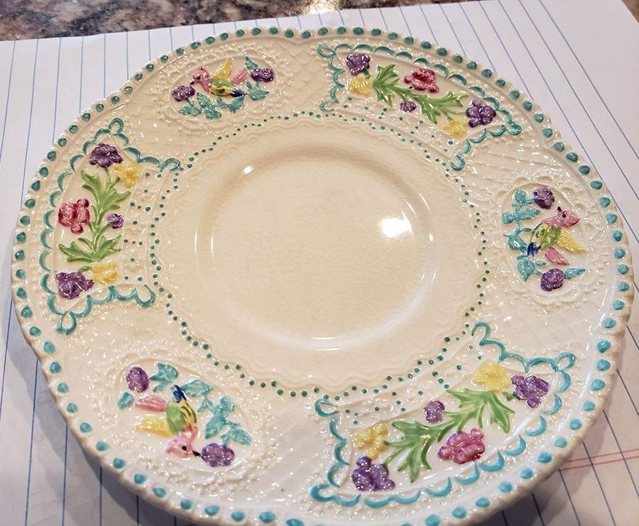 31438 Saucer by George Jones & Sons-1