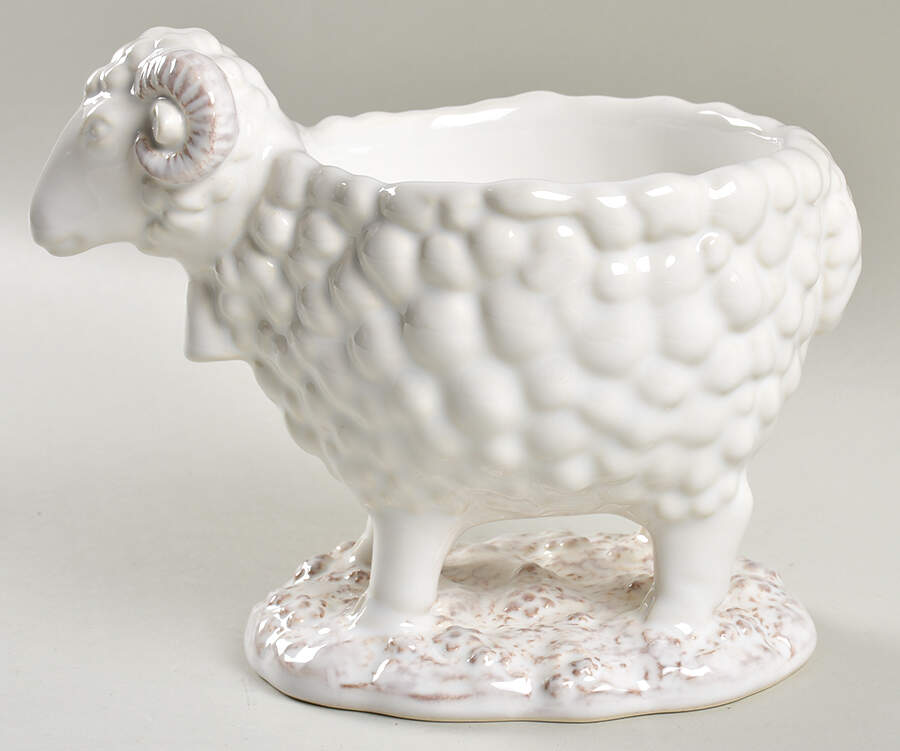 Clever Creatures 7" Figural Serving Bowl by Juliska Ceramics-1