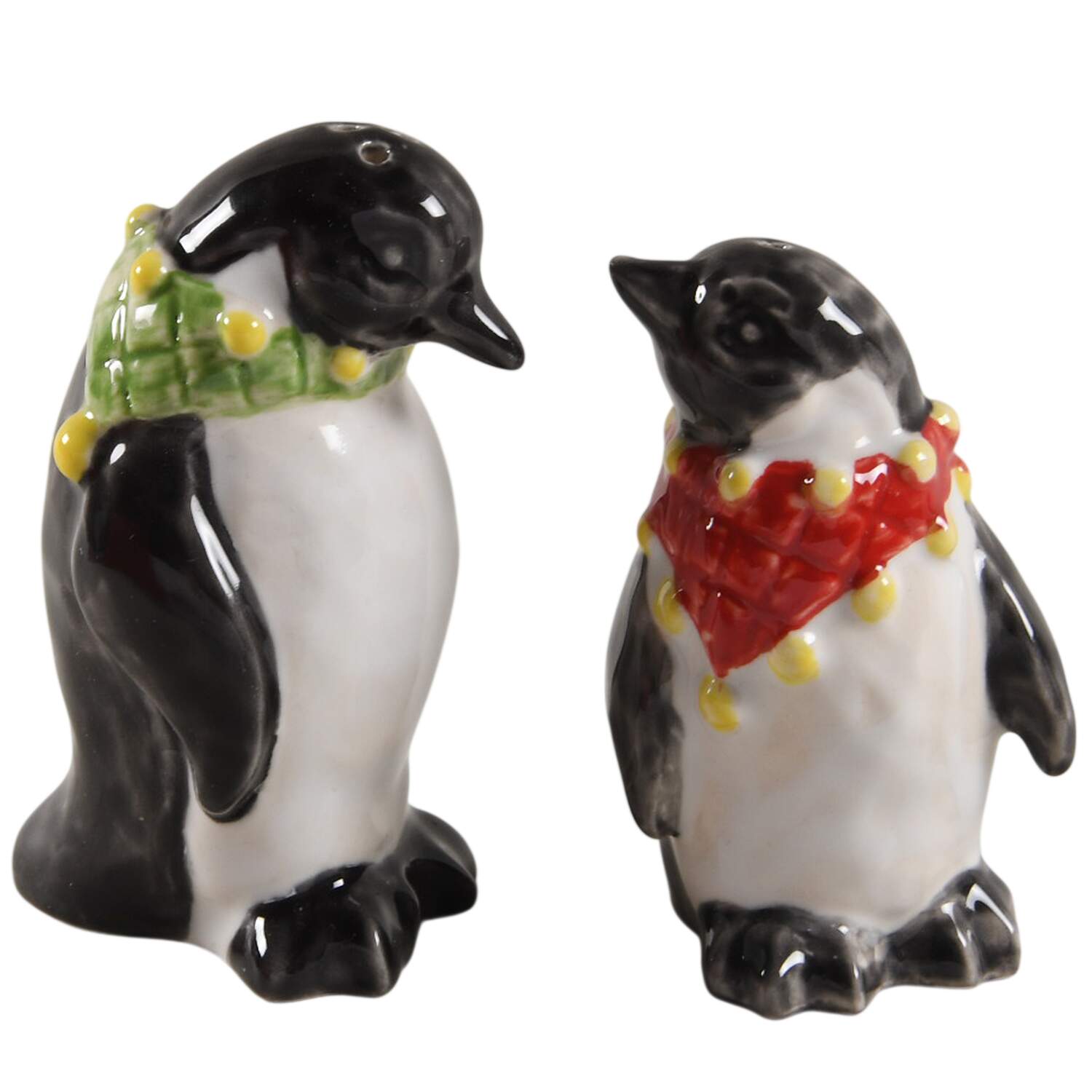 Clever Creatures Figural Salt and Pepper Set by Juliska Ceramics-1