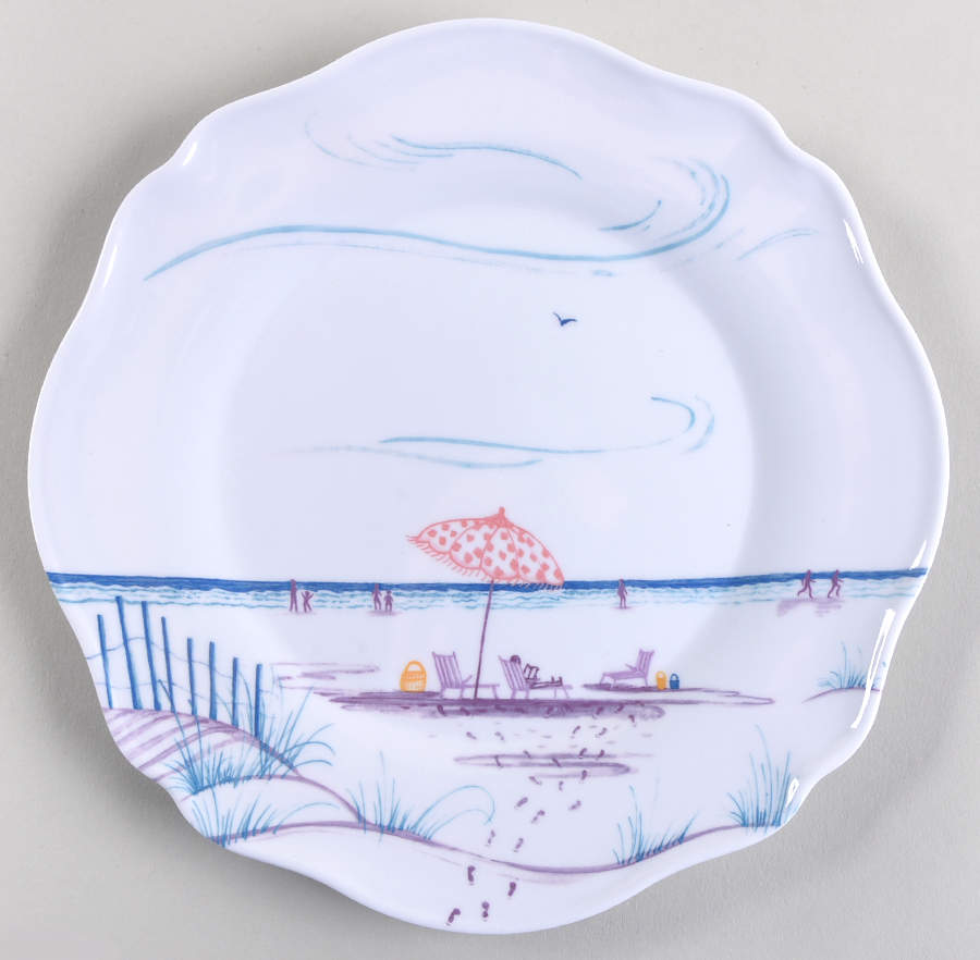 Country Estate Seaside Melamine Salad/Dessert Plate by Juliska Ceramics-1