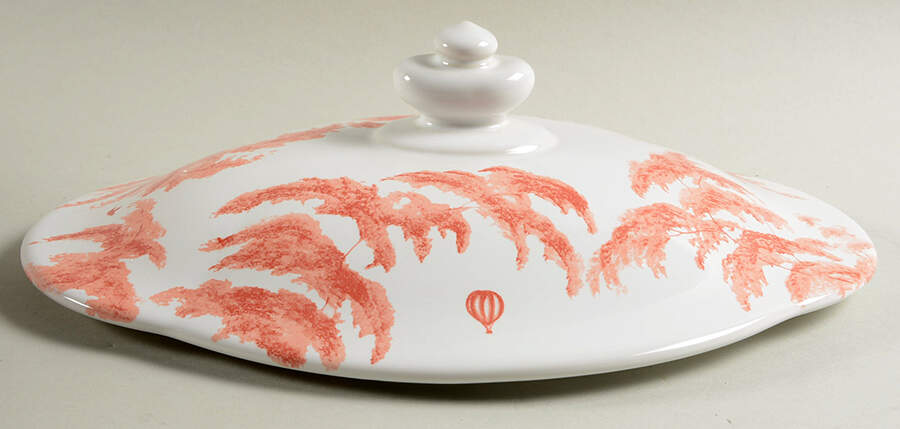 Country Estate Petal Pink Lid for Tureen by Juliska Ceramics-1