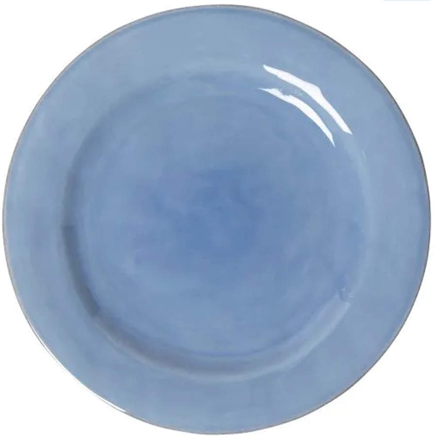 Puro Chambray Blue Dinner Plate by Juliska Ceramics-1