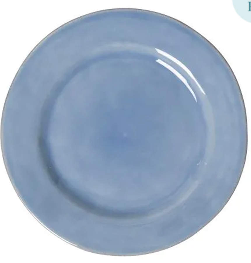 Puro Chambray Blue Cocktail Plate by Juliska Ceramics-1