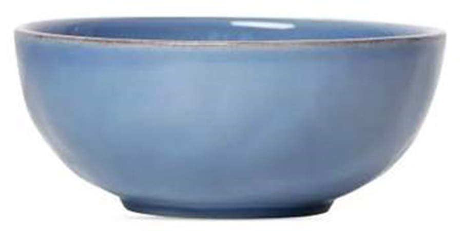 Puro Chambray Blue Coupe Cereal Bowl by Juliska Ceramics-1