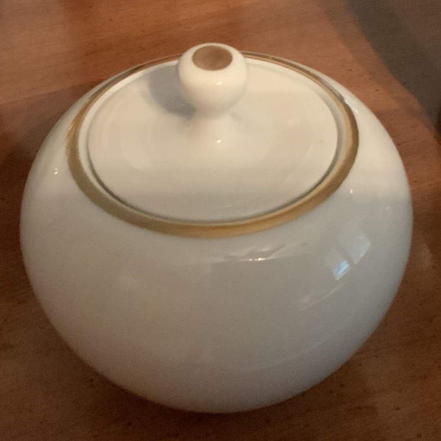 Eva Gold Sugar Bowl & Lid by Johann Haviland-1