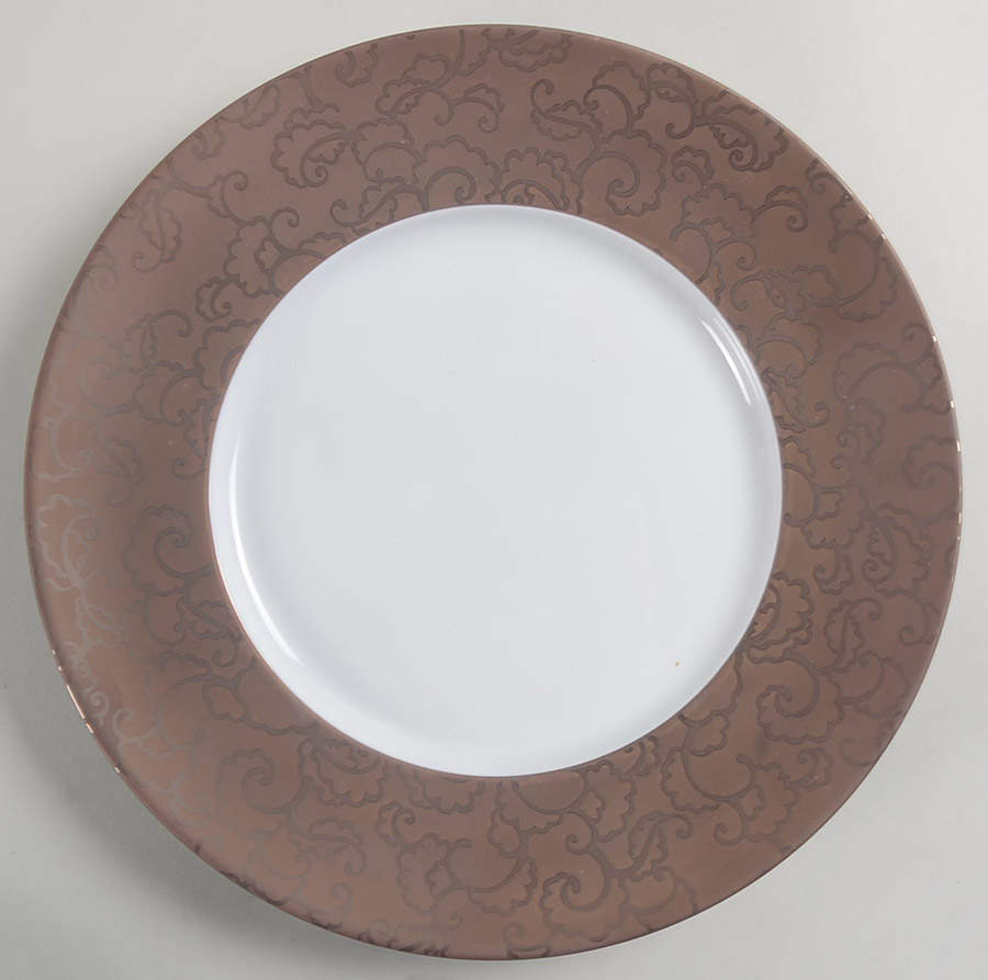 Falbala Copper Dinner Plate by Jaune de Chrome-1