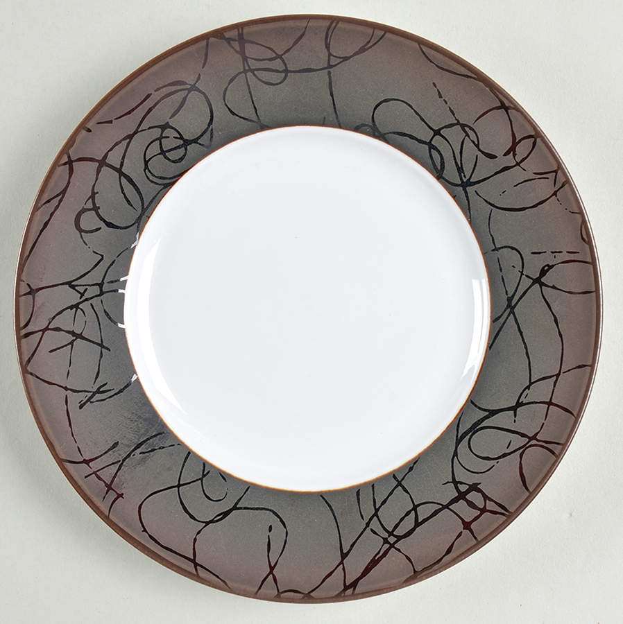 Nijinski Matte Bread & Butter Plate by Jaune de Chrome-1