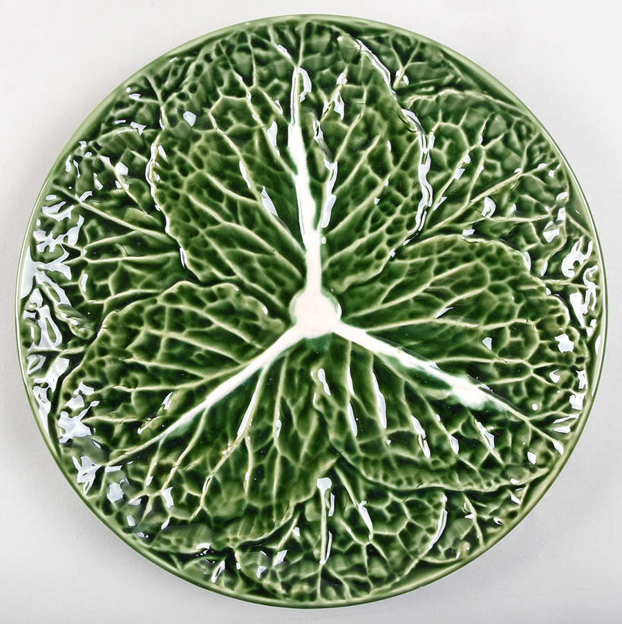 Cabbage Green 11" Chop Plate (Round Platter) by Jay Willfred-1