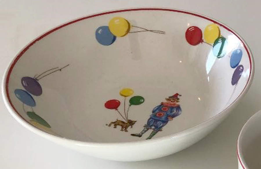 Happy Clown, The Child's Bowl by Johnson Brothers-1
