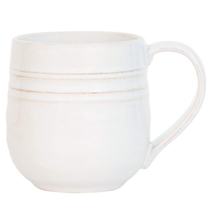 Bilbao Whitewash Mug by Juliska Ceramics-1