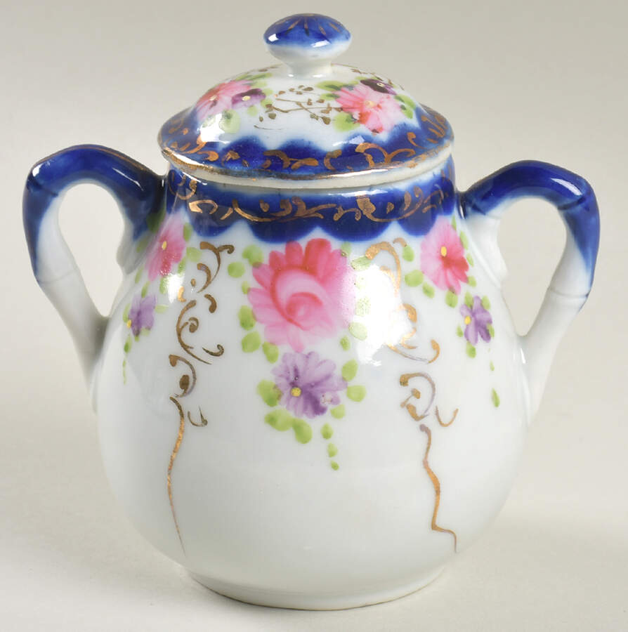 JAP1405 Sugar Bowl & Lid by Japan-1