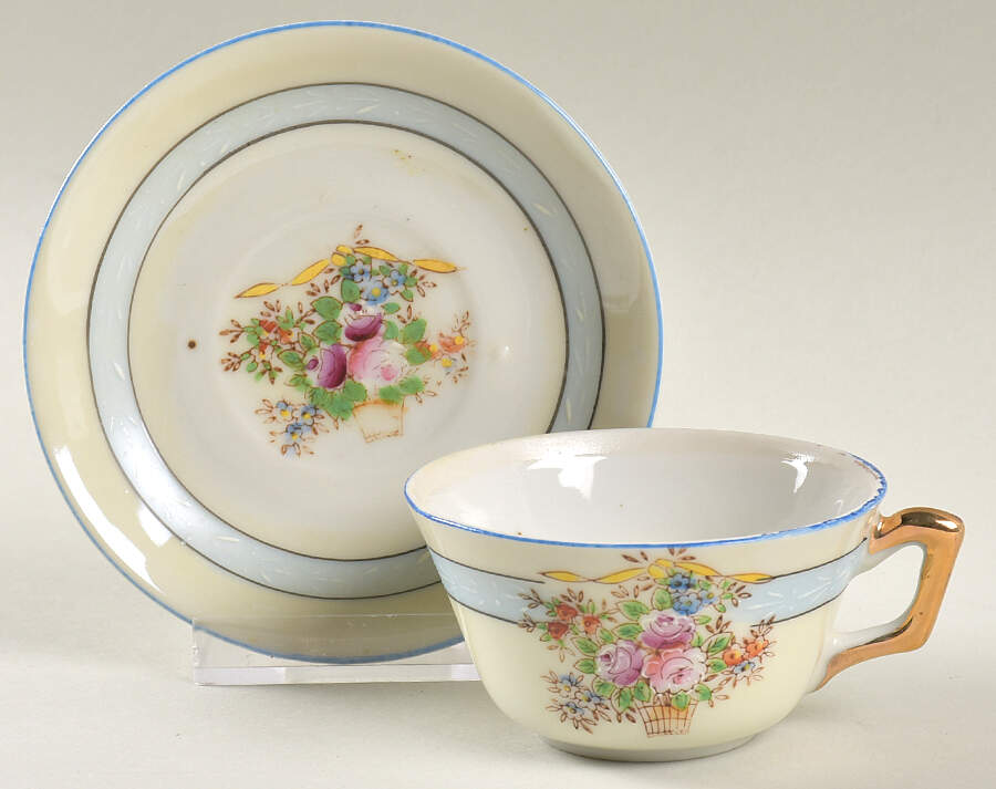 JAP1406 Child's Cup & Saucer Set by Japan-1