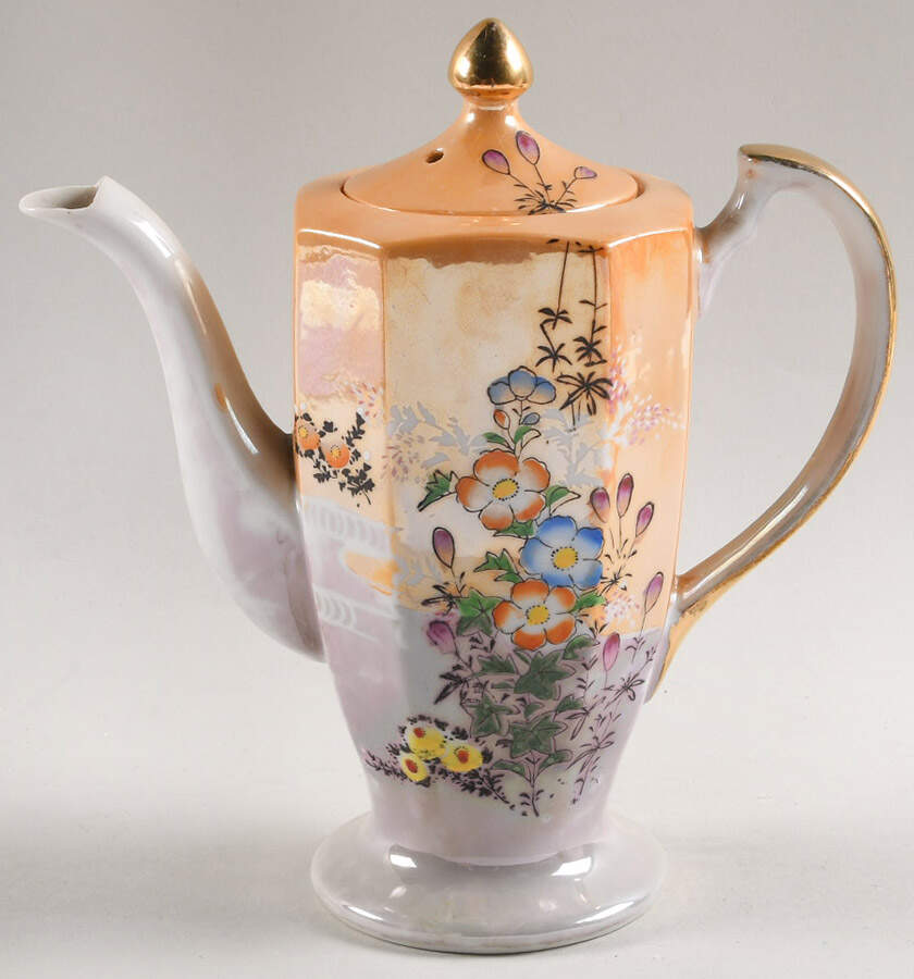 JAP1408 Mini Coffee Pot & Lid by Japan-1