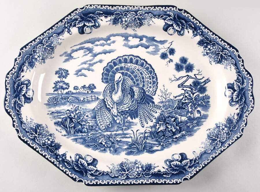 JAP1410 18" Oval Serving Platter by Japan-1
