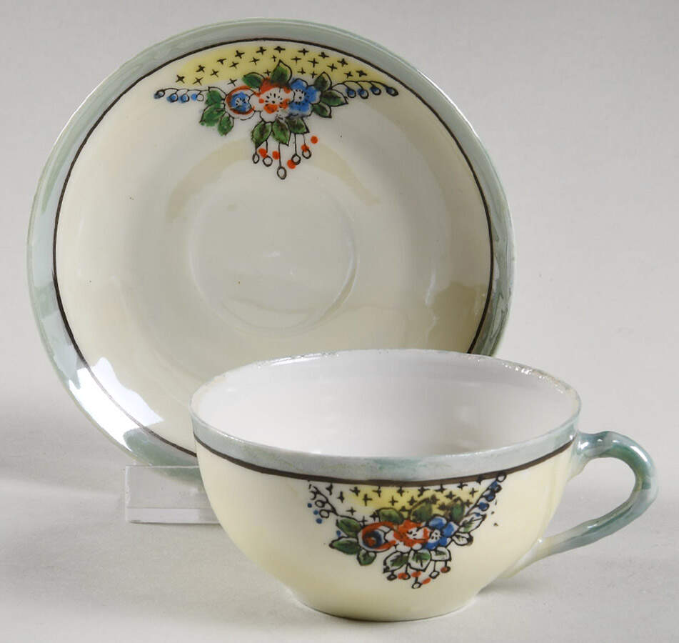 JAP1413 Child's Cup & Saucer Set by Japan-1