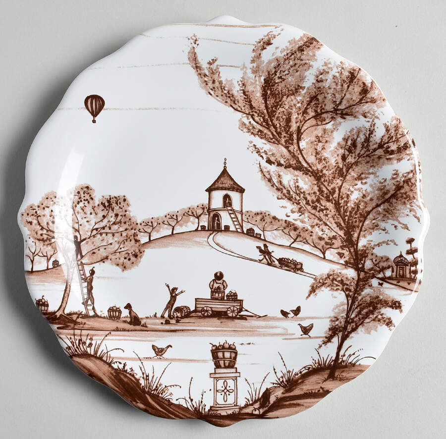 Country Estate Harvest Party Plate by Juliska Ceramics-1