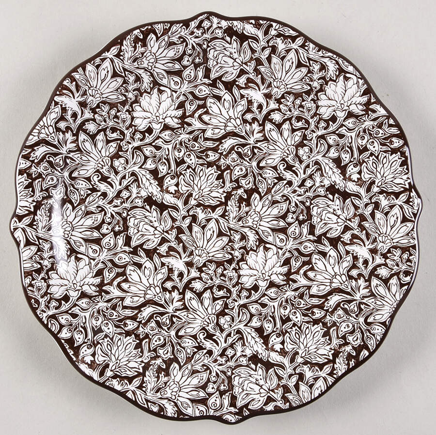 Bohemian Vine Party Plate by Juliska Ceramics-1