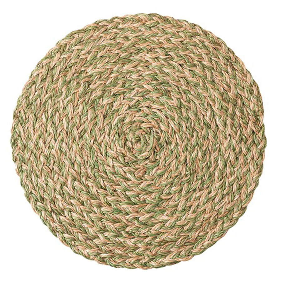Table Decor Round Woven Placemat by Juliska Ceramics-1