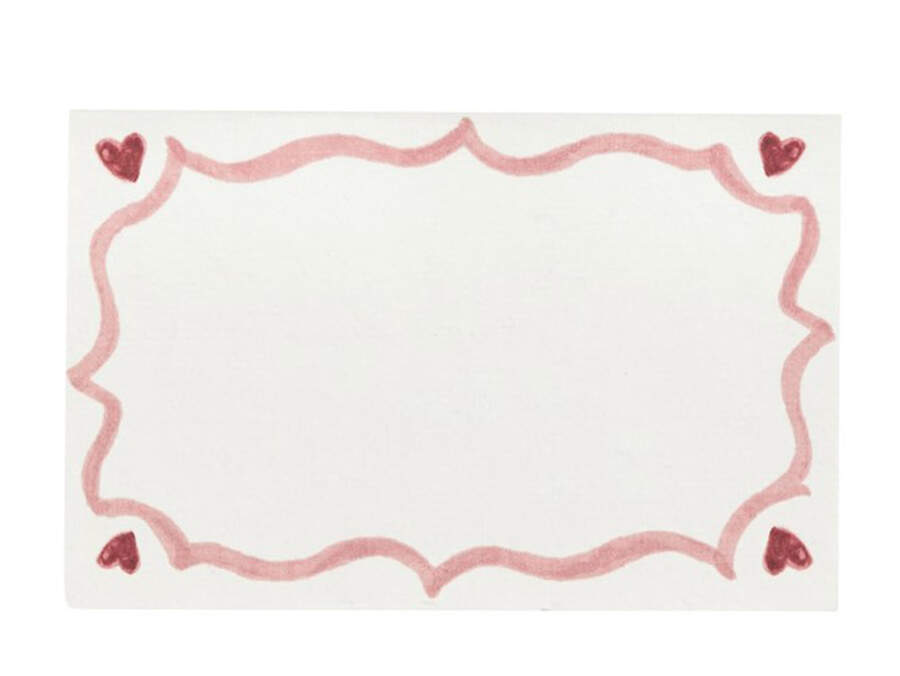 Love You More (Set of 12) Paper Place Cards by Juliska Ceramics-1