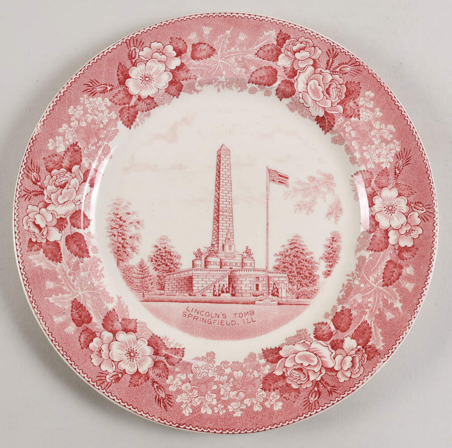 Lincoln's Tomb Dinner Plate by Jonroth Studios-1