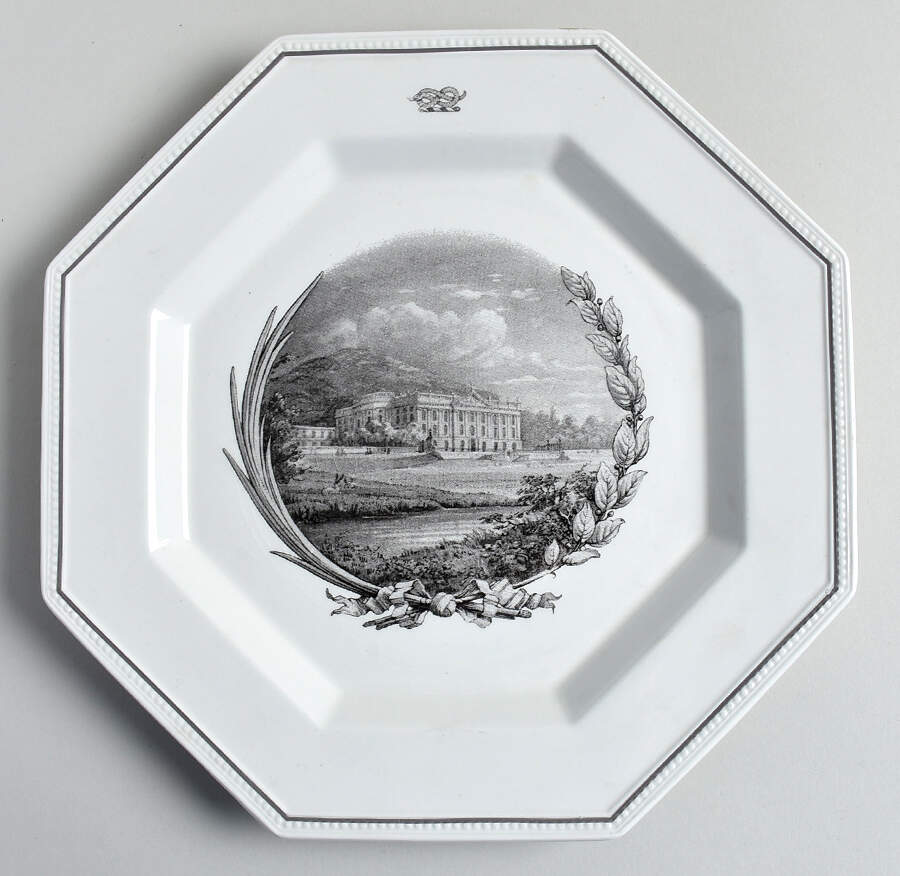 English Country Houses Dinner Plate by Johnson Brothers-1