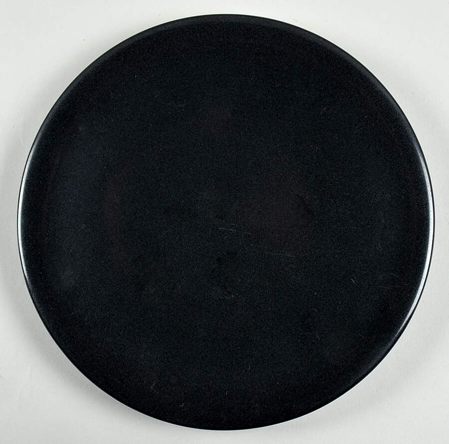 Russel Wright Pepper Dinner Plate by Justin Tharaud & Son-1