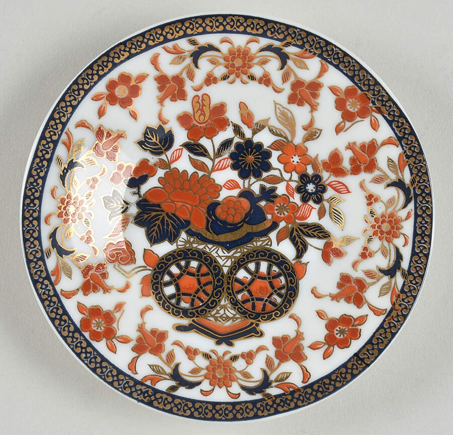 Gold Kabuki Saucer for Demitasse Cup by Bill Goldsmith-1