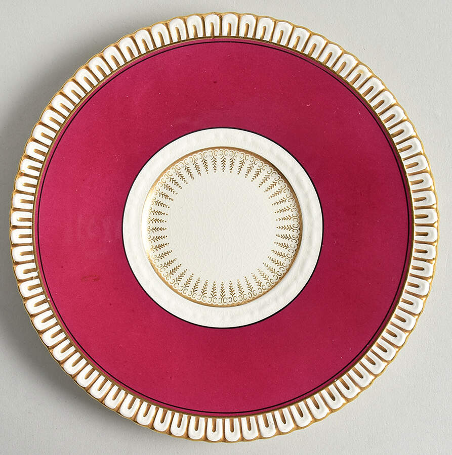 30413 Saucer for Cream Soup Bowl by George Jones & Sons-1