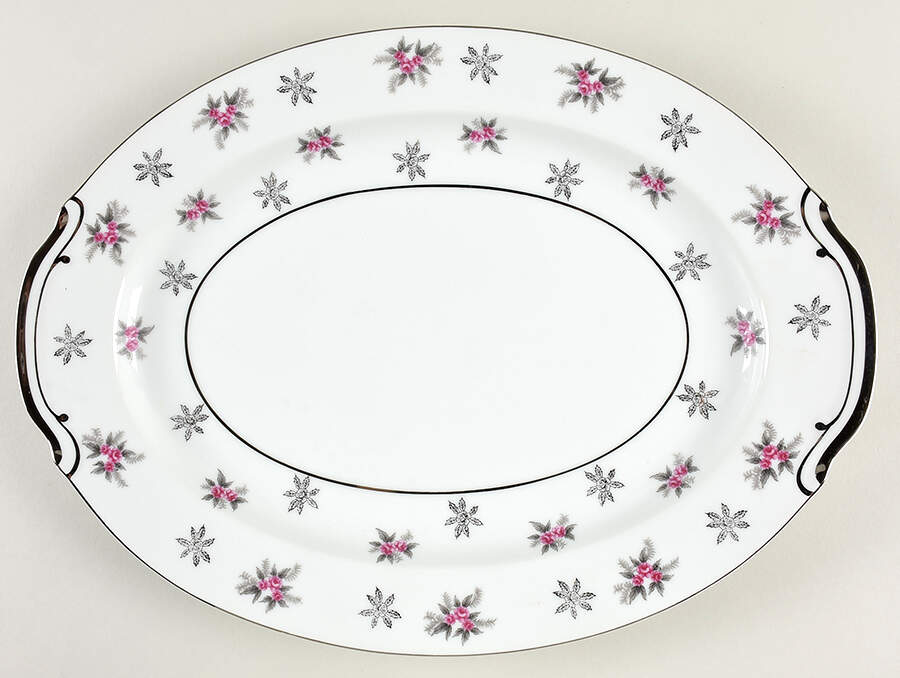 JAP1421 16" Oval Serving Platter by Japan-1