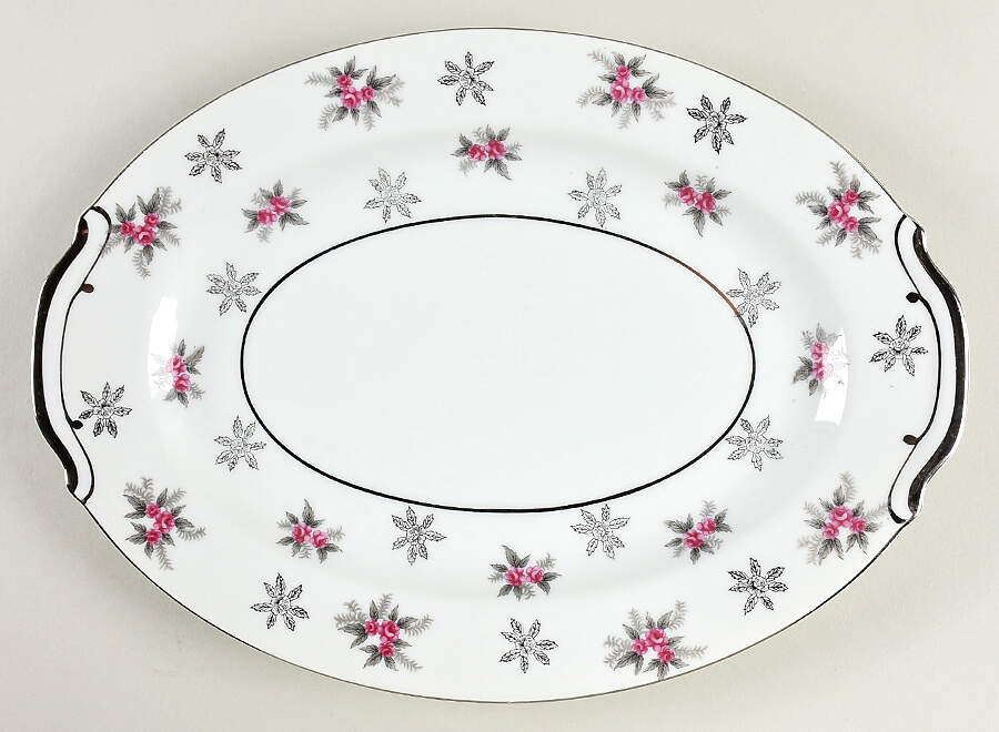 JAP1421 12" Oval Serving Platter by Japan-1