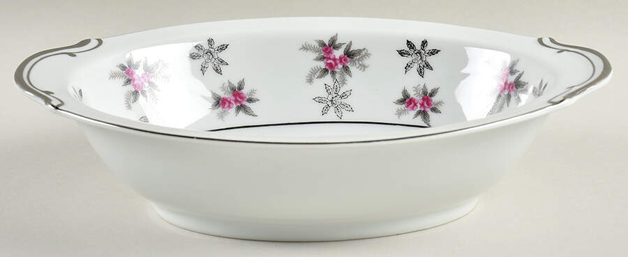 JAP1421 10" Oval Vegetable Bowl by Japan-1