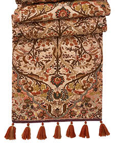 Willa 18" X 90" Cloth Table Runner by Juliska Ceramics-1