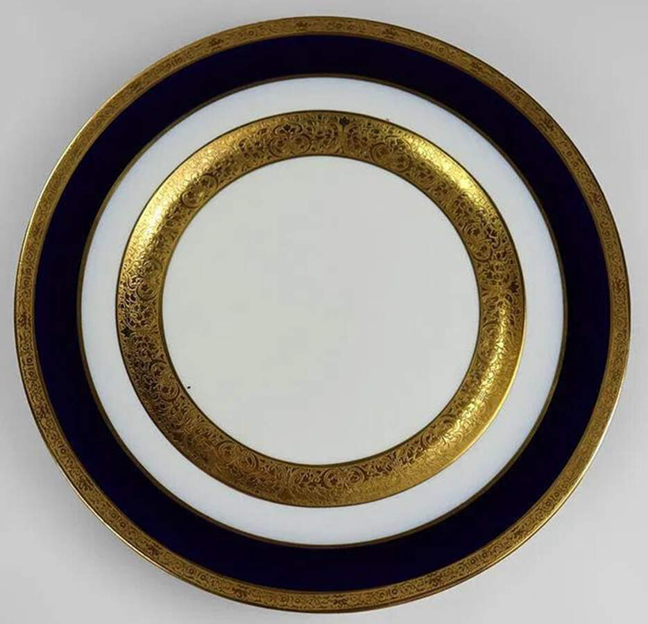 F48 Dinner Plate by George Jones & Sons-1